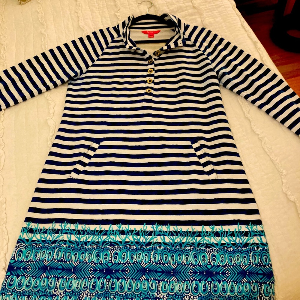 Lilly Pulitzer skipper pop over dress